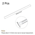 thumbnail image 2 of Uxcell Round Solid Aluminum Rod 5mm Dia.400mm Length Lathe Bar Stock for DIY Craft 2pcs, 2 of 5