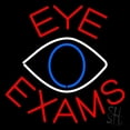 thumbnail image 1 of Eye Exams With Eye Logo LED Neon Sign 24 x 24 - inches, Black Square Cut Acrylic Backing, with Dimmer - Bright and Premium built indoor LED Neon Sign for Defence Force., 1 of 6