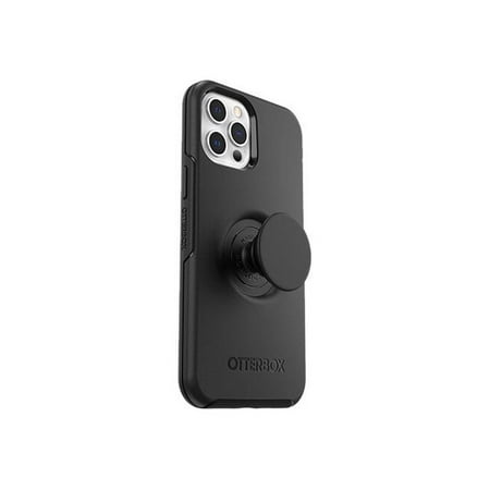 OtterBox - Otter + Pop Series for Apple® iPhone® 12 Pro Max - Black