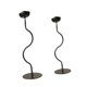 thumbnail image 2 of Candelabro de Metal con forma de pilar, candelabro para regalos de cumpleaños, soporte de vela ornamental para fiestas, mesa de boda, 2 uds., 2 of 7