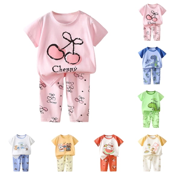 Nwiuh Toddler Boys Clothes 3T Toddler Boys Summer 2PCS Outfits Letter Print Short Sleeve Shirt Top Shorts Set Yellow For 18-24 Months 2t 3t 4t 5t 6t Children's Day Gift 2PCS Set(Purple, 7-8 Years)