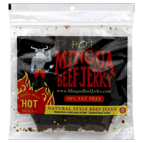 Mingua Mingua Brothers Beef Jerky, 4 oz