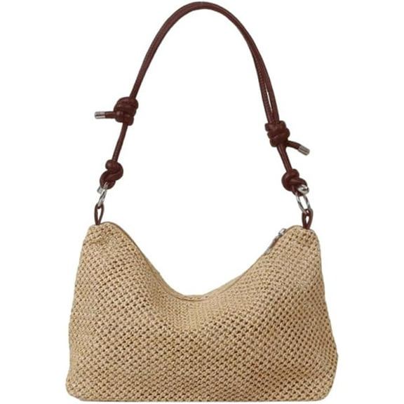 Beach Tote Bags for Women, Summer Slouchy Hobo Shoulder Crossbody Bag Womens Boho Purses and Handbags