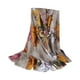 thumbnail image 2 of Bufandas ligeras para mujer Bufanda estampada larga a prueba de sol Cozy Stole Hijab Shawl Wrap Gris Zulema Bufanda de mujer, 2 of 7