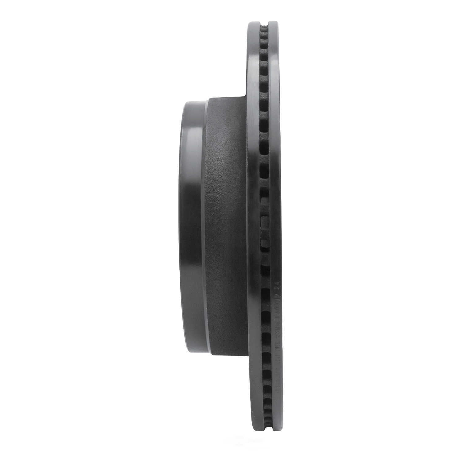 Dynamic Friction Company 633-54218L DFC Brake Rotor - Drilled And Slotted - Black
