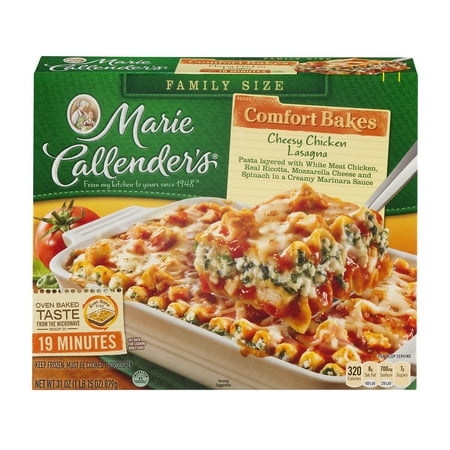 Marie Callender's Comfort Bakes Family Size Cheesy Chicken Lasagna, 31.0 OZ