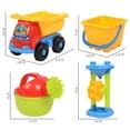 thumbnail image 3 of Tholdsy Juego de arena de playa de plástico para niños, juguetes interactivos, juego de cubo de pala, caja de arena, juego de agua para Juguetes tipo6, 3 of 6