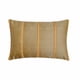 thumbnail image 1 of Funda de almohada lumbar decorativa HomeCentric beige, 30 x 45 cm (12 x 18 pulgadas), yute, funda de almohada rectangular con cinta, estilo contemporáneo a rayas - Jute Journeys, 1 of 4