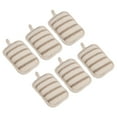 thumbnail image 3 of Exfoliating Sponge Pad, Remove Dead Skin Easy Carry Bath Scrubber Pad Double Side Deep  6pcs  For Home Travel, 3 of 8