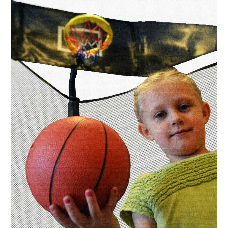 Trampoline Basketball Hoop & Net - PROJAM