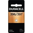 thumbnail image 1 of Duracell 396/397 1.5V Silver Oxide Watch/Electronic Coin Battery, 1 Pack, 1 of 5