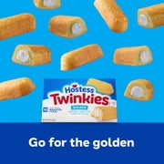 Hostess Twinkies Snack Cakes, Golden Vanilla Sponge Cake with Creme Filling, 10 Count, 13.58 oz Box