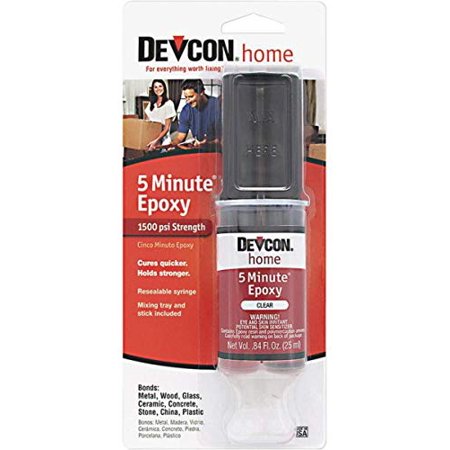 Devcon Home 5 Minute High Strength Epoxy .84 oz.