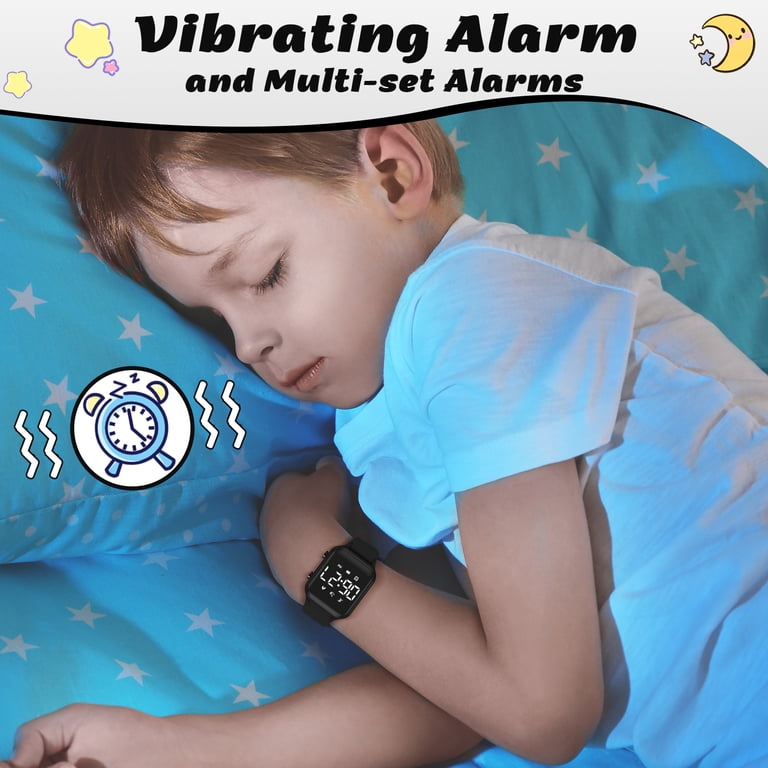 Bomieux Kids Digital Sport Watch with Pedometer and Vibration Alarm photo 4