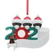 thumbnail image 1 of onlyliua Ofertas Del Día de Hoy Adorno de Familia Sobreviviente Personalizado con Arte de Hierro, Decoración Navideña de 2020, 1 of 5