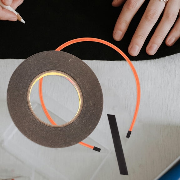 ELAYARD Non Slip Headband Durable Versatile Design Hairband Tape Black 1 Roll