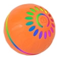 thumbnail image 2 of Pelota interactiva inteligente para perros, juguete automático con ruedas y carga USB para morder. Naranja, 2 of 8