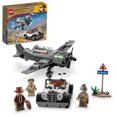 thumbnail image 1 of LEGO Indiana Jones and the Last Crusade Fighter Plane Chase 77012 Building Set, Featuring a Buildable Car and Airplane Toy, 3 Minifigures Including Indiana Jones, Birthday Gift for Kids 8-12 Years Old, 1 of 6