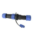 thumbnail image 1 of Scienceny Conectores impermeables del conector del cable de la prenda impermeable del enchufe del enchufe del acoplador del cable en línea Herramientas y ferretería 2PIN, 1 of 1