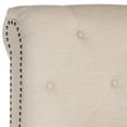 thumbnail image 4 of Safavieh Hathaway Modern Tufted Bed Frame with Nail Heads, 4 of 7