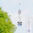 thumbnail image 3 of Lámpara colgante de prisma con bola de cristal, atrapasueños para decoración de jardinería, 3 of 5