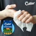 Cutter™ First Aid Poison Ivy Wipes Itch Relief, 12ct