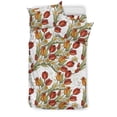 thumbnail image 1 of Juego de cama con estampado de tulipanes rojos y narcisos, 1 of 5