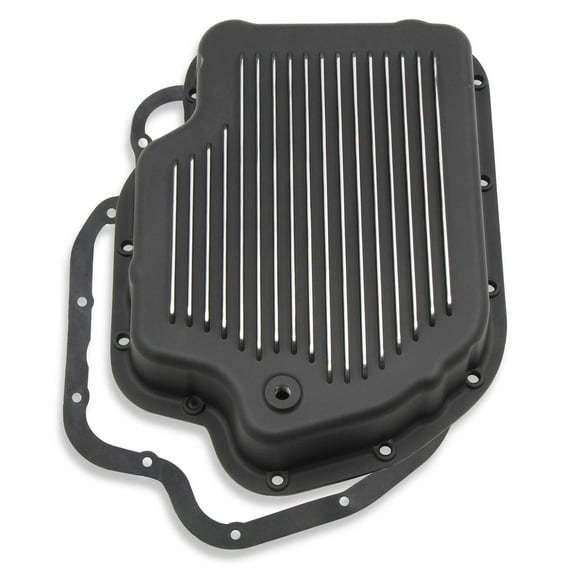 Mr. Gasket 9796BMRG Automatic Transmission Oil Pan Fits select: 1967-1969 CHEVROLET CAMARO, 1969-1986 CHEVROLET C10