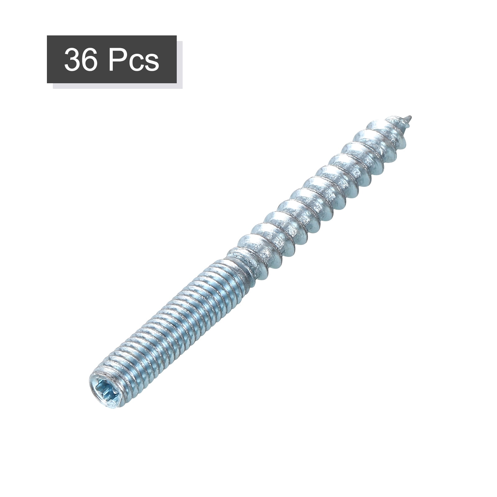20Pcs M6x60mm Hanger Bolt Double Headed Bolt Self-Tapping - View #8