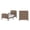 Dusty Heather, variant on Child Craft Hampton Toddler Bed and Dresser Bedroom Set, Pine Wood Construction, Matte White, 2-Piece