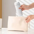 thumbnail image 5 of 4-In-1 Travel Dispenser Bottle Set, English Version Portable Cosmetic Container, Leakproof Refillable Bottle for Shampoo Lotion Toiletries, Perfect for Business Trip and Vacation Travel, 6*2in, White, 5 of 14
