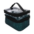 thumbnail image 3 of Storage Bag, Durable Mulifunctional Cosmetic Case, Multifunction Portable Makeup Bag, Toiletry Storage For Makeup Travel Home Green, 3 of 8