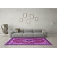thumbnail image 3 of Ahgly Company Indoor Rectangle Persian Purple Traditional Area Rugs, 7' x 10', 3 of 4