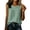 Green, variant on Tank Top for Women Round Neck Pleated Long Flowy Womens Tank Tops Loose Fit Summer Tops Cute Basic Crew Neck Dressy Casual Tunic Trendy Blouses Migroa Hot Pink S