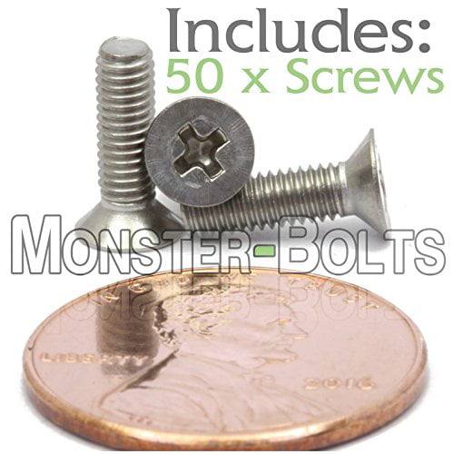304 Stainless Steel Phillips Cross Truss Head Self Tapping Screw M3-0.5 A2 