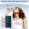 thumbnail image 5 of EASYTEST 20 in 1 Drinking Water Test Kit - Well Water Testing Kit - Water Test Strip for House Water for pH, Hardness, Chlorine, Lead, Iron, Bacteria & More, 5 of 7