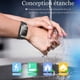 thumbnail image 3 of Mosquito Repellent Bracelets, Body Temperature Display (Black) and USB Rechargeable Waterproof Ultrasonic Mosquito Repellent Watch for Adults and Chil, 3 of 5