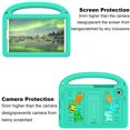 thumbnail image 5 of ELEHOLD Case for Samsung Galaxy Tab A9, Fun Animal Design EVA Durable Case with Handle & Stand & Strap, Easy Carry for Children,Green, 5 of 9