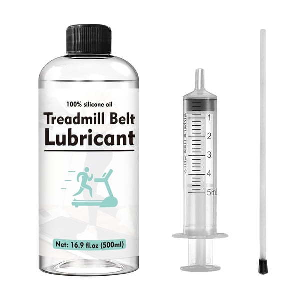 500ml Treadmill Lubricant for Belt, Resistant and Stable Treadmill Lubricant, Easy to Apply, Noise Reduction Reduce Friction, Silicone Oil for Suitable for All Kinds of Treadmills