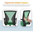 thumbnail image 3 of BestOffice Ergonomic Office Chair, Lumbar Support, Swivel Rolling for Women(Green), 3 of 7