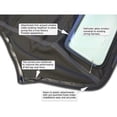 thumbnail image 6 of Sierra Auto Tops Convertible Top Replacement for BMW 2000-2006 3 Series (E46), TwillFast RPC Canvas, Black, 6 of 7