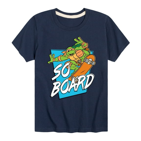 Teenage Mutant Ninja Turtles - So Board - Toddler And Youth Short Sleeve Graphic T-Shirt