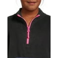 thumbnail image 4 of Athletic Works Girls Microfleece Quarter-Zip Pullover, Sizes 4-18 & Plus, 4 of 5