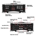 thumbnail image 5 of BOSS Audio Systems AR4000D Monoblock Amplifier - 4000 Watt Amp, Class D Car Audio Amp, 1 Ohm Stable, Mosfet Power Supply, 5 of 15