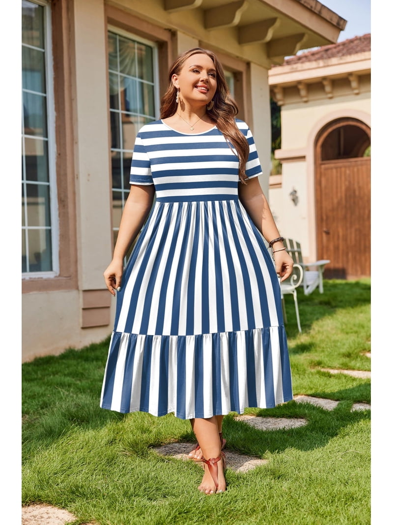 womens plus a line dresses Ever-Pretty Open Long Lantern Sleeve Mother of the Bride Dress