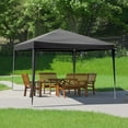 thumbnail image 6 of Ktaxon 10' x 10' Patio Canopy Party Tent Wedding Canopy Patio with 4 Side Walls Black, 6 of 7