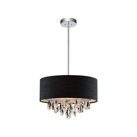

Porch & Den Dash 4 Light Drum Shade Chandelier With Chrome Finish