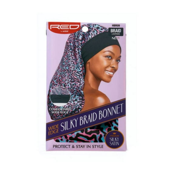 Red by Kiss Wide Edge Silky Braid Bonnet HBR