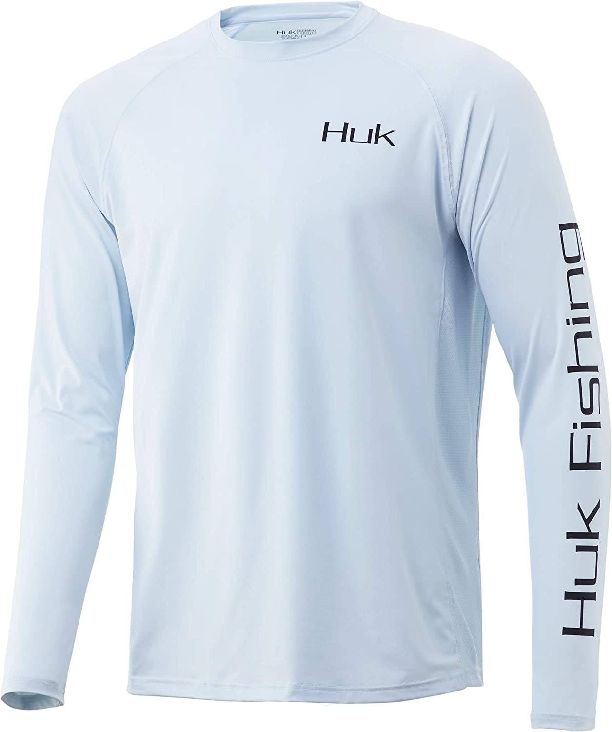 HUK Men's Americana Flag Pursuit | Long Sleeve Performance Fishing Shirt with +30 UPF Sun ...
