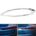 thumbnail image 4 of Add Style to Your for Volvo XC60 2018 2023 with Rear Fog Light Lamp Eyelid Cover Trim Chrome (2Pcs/Set) Easy Installation, 4 of 6